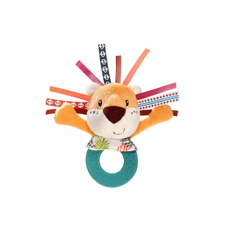 Jack hochet de dentition LES LILLIPUTIENS Orange