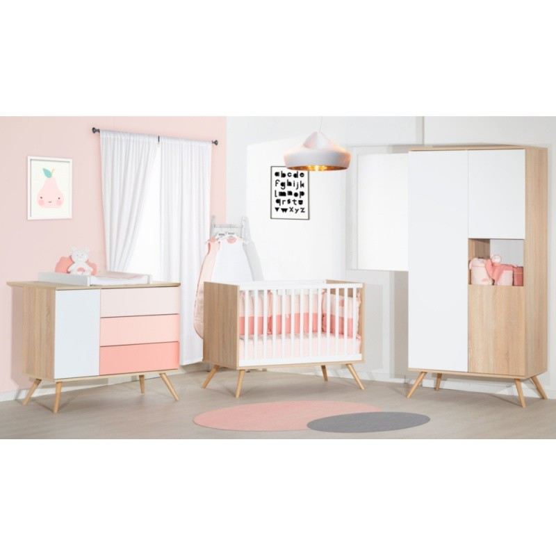 Lit bébé 60x120 SAUTHON Seventies