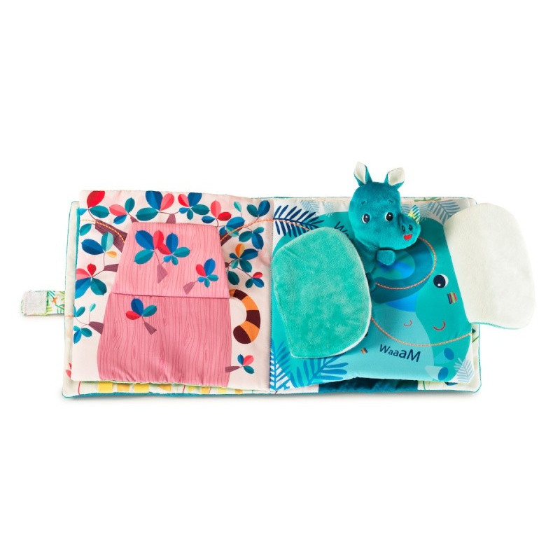 Livre tissu Papa t'es où ? LES LILLIPUTIENS