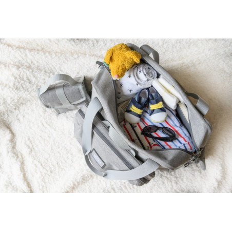 Sac à langer Genève II BEABA Gris chiné