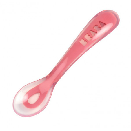 Set repas silicone compartimenté BEABA Pink