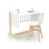 Berceau cododo Nato avec matelas JURABABY Hêtre/Blanc