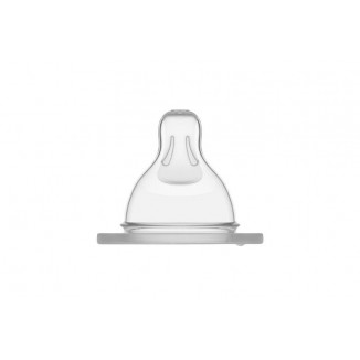 Lot de 2 tétines débit 0 silicone MAM