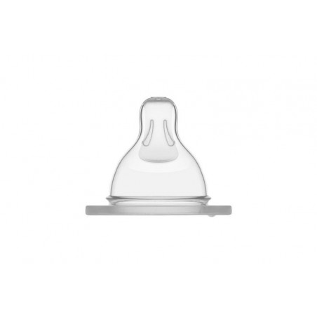 Lot de 2 tétines débit 0 silicone MAM