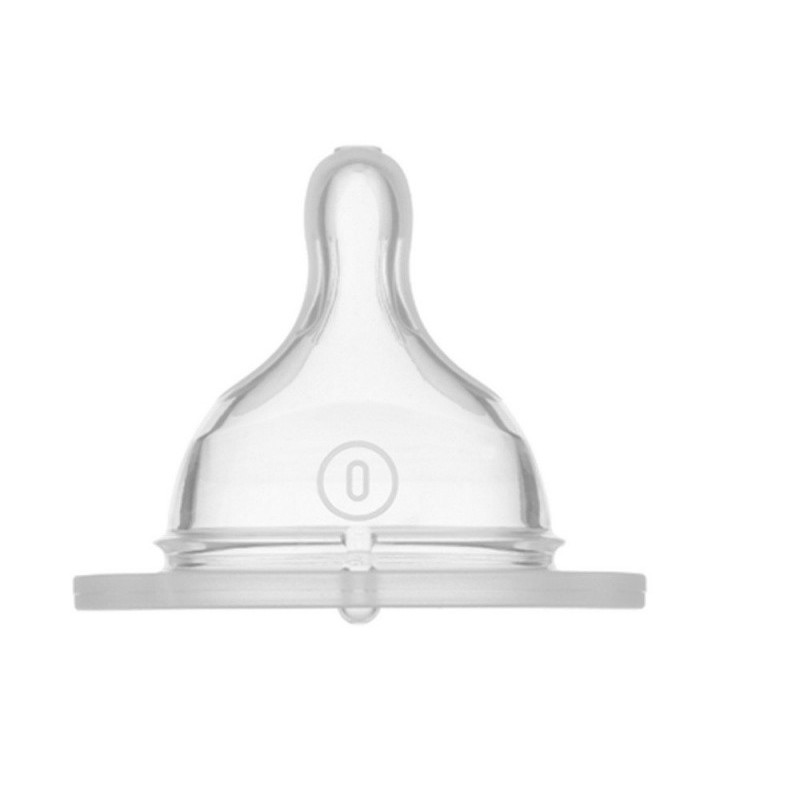 Lot de 2 tétines débit 0 silicone MAM