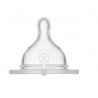 Lot de 2 tétines débit 0 silicone MAM