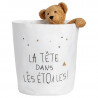 Panier de rangement LITTLE BAND Etoiles filantes