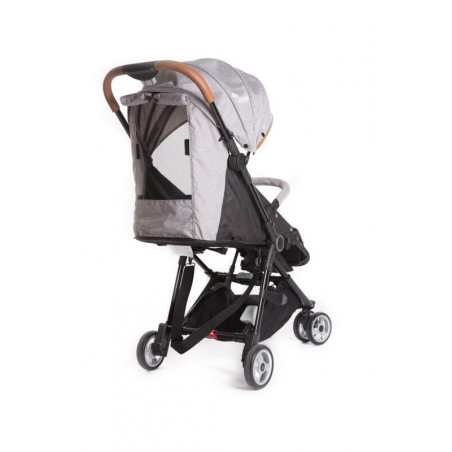 Poussette réversible B-Genius BO JUNGLE Gris clair