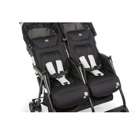 Poussette double OHlalà Twin CHICCO Black night