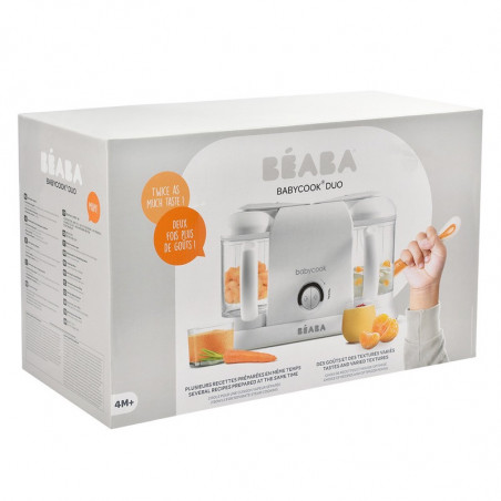 Babycook Duo BEABA White Silver
