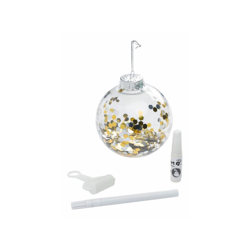 Boule de Noël BABY ART Confetti