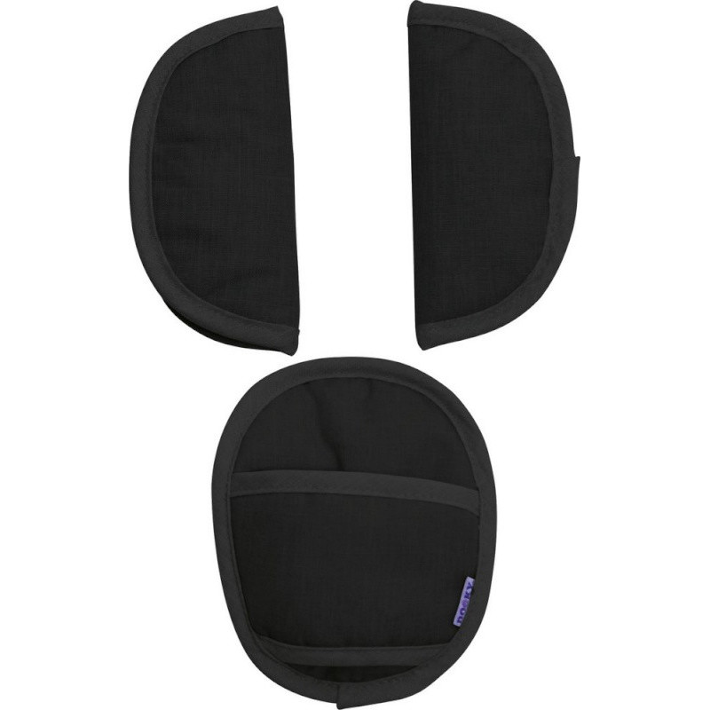 Protections de sangles siège auto DOOKY Black
