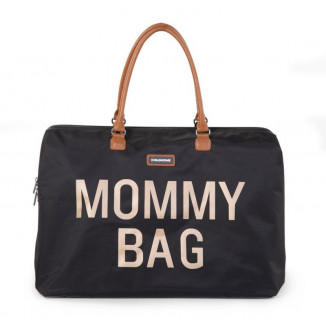 Sac à langer Mommy bag CHILDHOME Black gold