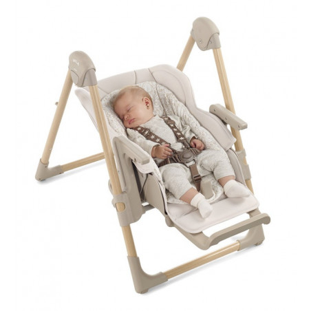 Chaise haute réglable Mila JANE Glitter