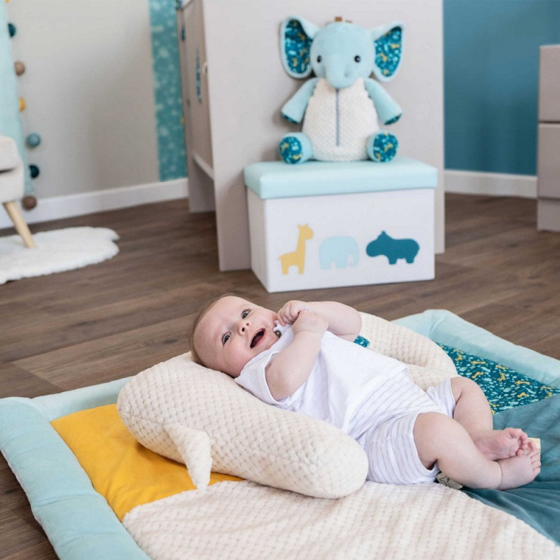 Tapis de parc céladon 100x100 DOMIVA Zanimo