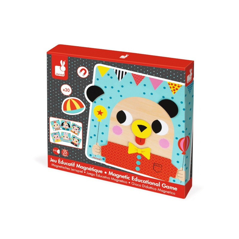 Jeu éducatif magnétique JANOD