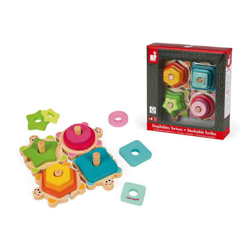 Tortue des formes I Wood JANOD