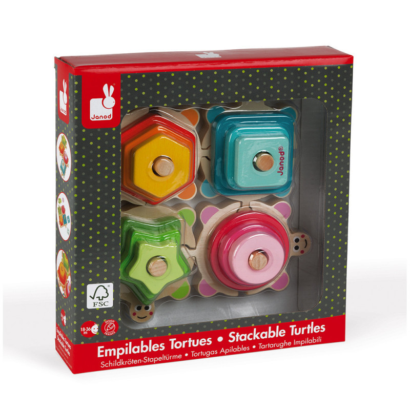 Tortue des formes I Wood JANOD