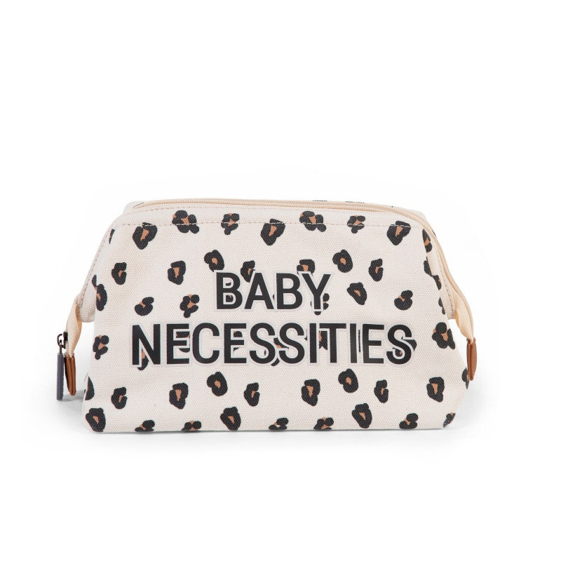 Trousse Baby Necessities CHILDHOME Canvas Léopard