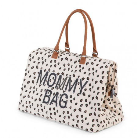 Sac à langer Mommy bag CHILDHOME Canvas Leopard