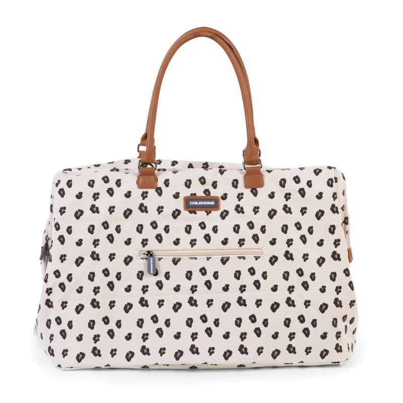 Sac à langer Mommy bag CHILDHOME Canvas Leopard