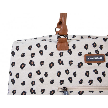 Sac à langer Mommy bag CHILDHOME Canvas Leopard