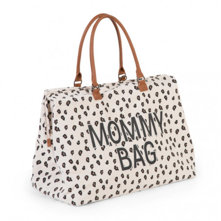 Sac à langer Mommy bag CHILDHOME Canvas Leopard
