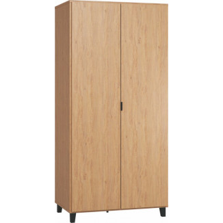 Armoire 2 portes VOX Simple Bois/noir