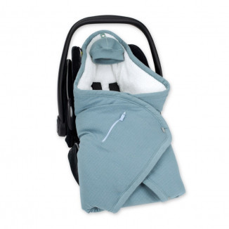 Couverture enveloppante Biside Padi Tetra Jersey + Teddy BEMINI Cadum Wonder