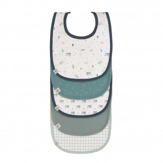 Lot de 5 bavoirs imperméables Tracteur LASSIG Garden Explorer