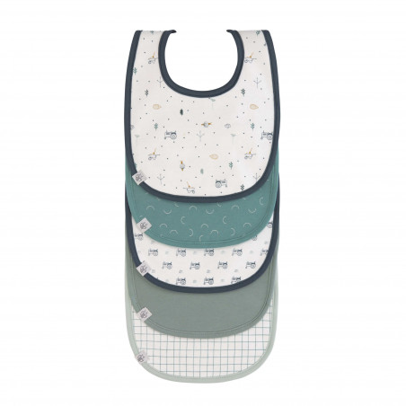 Lot de 5 bavoirs imperméables Tracteur LASSIG Garden Explorer