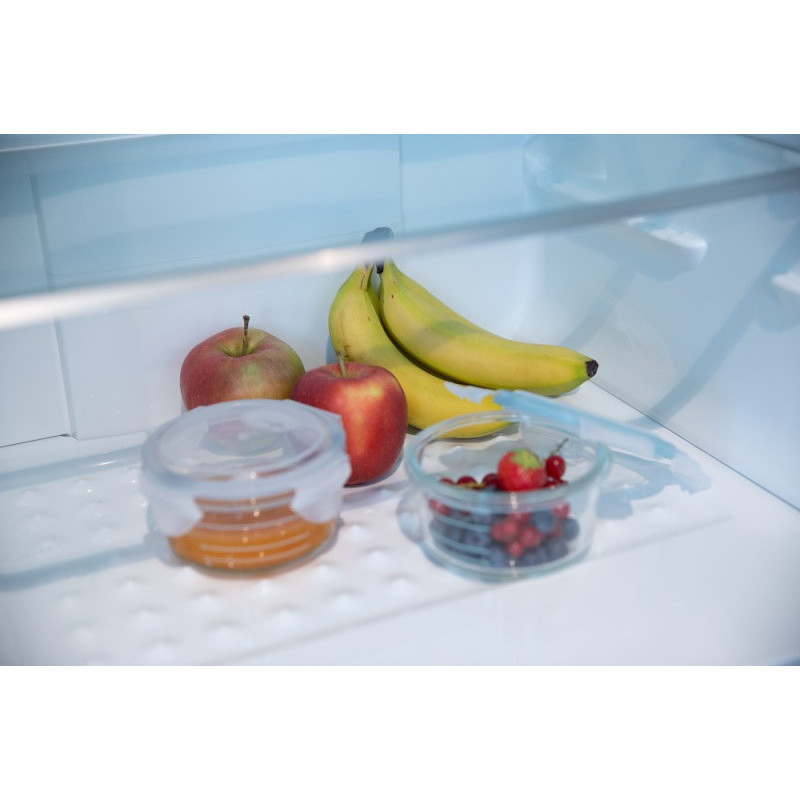 Lot de 3 bols conservation en verre BO JUNGLE Blanc-gris-bleu