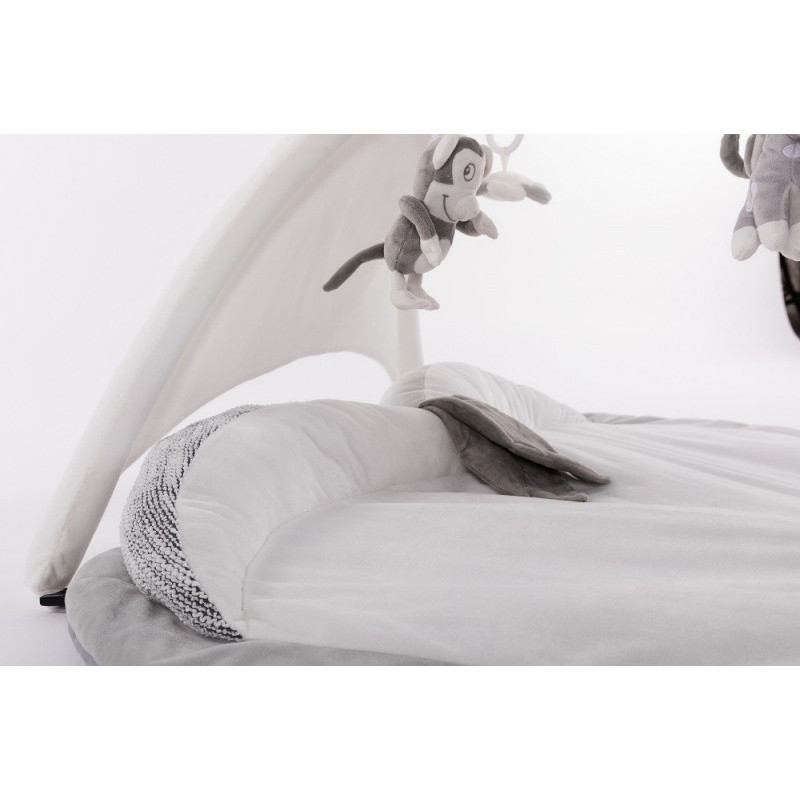 Tapis d’éveil Pomme BO JUNGLE Gris