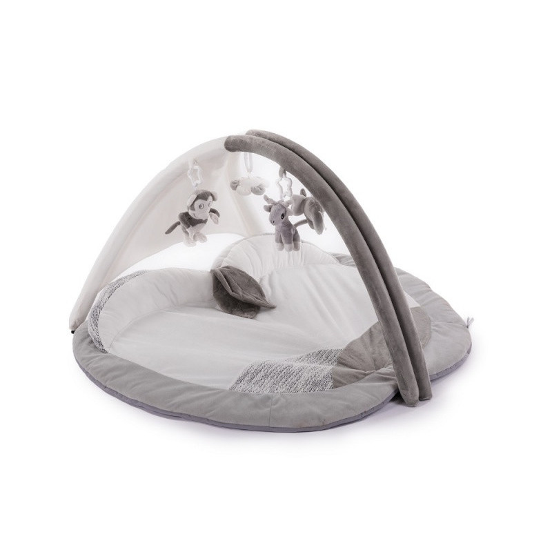 Tapis d’éveil Pomme BO JUNGLE Gris