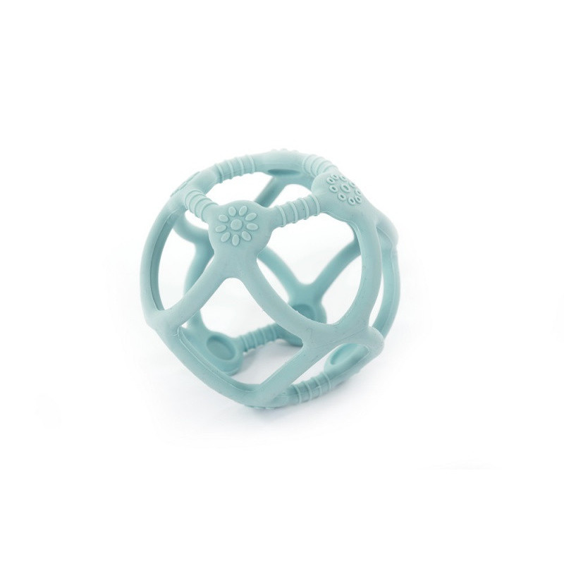 Balle en silicone BO JUNGLE Bleu pastel