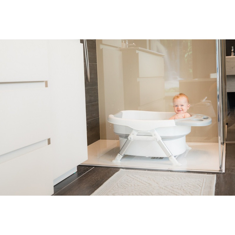 Baignoire de douche pliable BO JUNGLE Gris/blanc