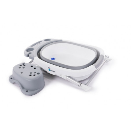 Baignoire de douche pliable BO JUNGLE Gris/blanc