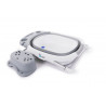 Baignoire de douche pliable BO JUNGLE Gris/blanc