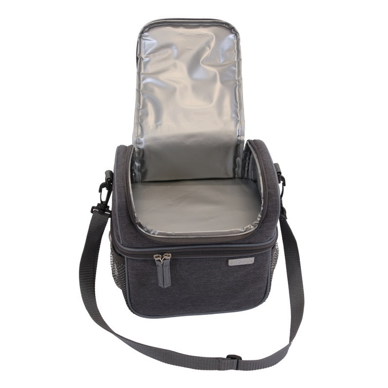 Sac repas isotherme BO JUNGLE Gris foncé