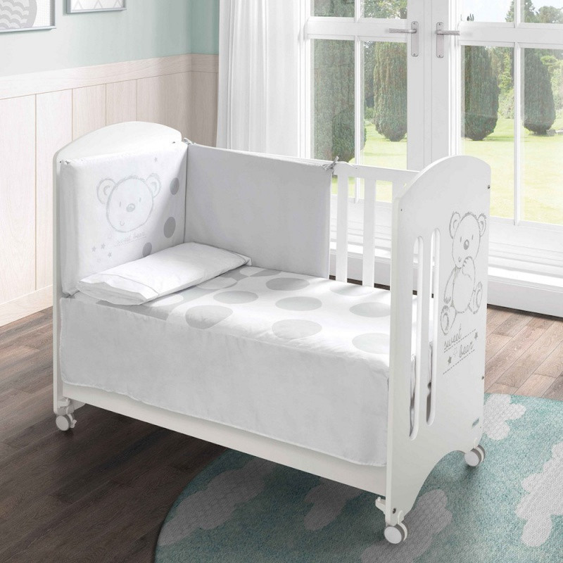 Lit bébé 60x120 MICUNA Sweet Bear