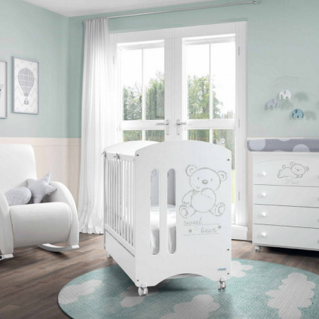 Lit bébé 60x120 MICUNA Sweet Bear