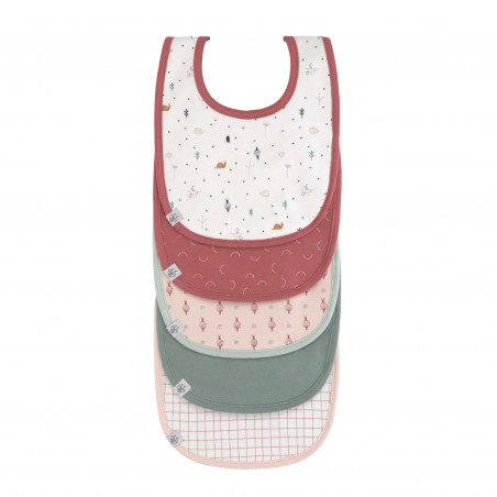 Lot de 5 bavoirs imperméables Escargot LASSIG Garden Explorer