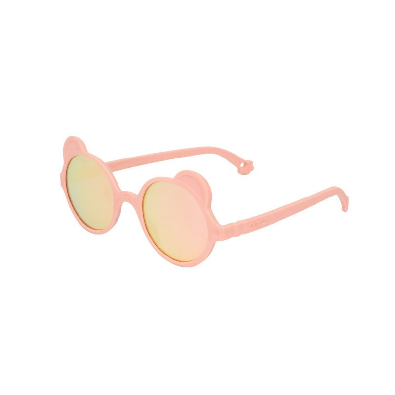 Lunettes de soleil Ourson 1-2 ans KI ET LA Rose pêche