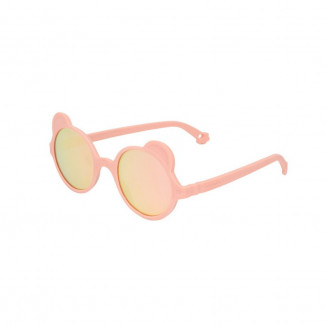Lunettes de soleil Ourson 2-4 ans KI ET LA Rose pêche