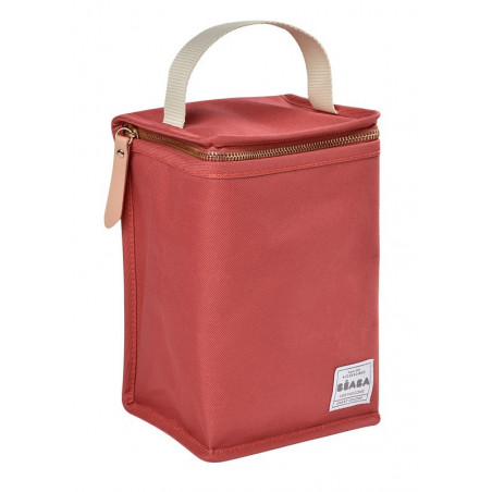 Pochette repas isotherme BEABA Terracotta