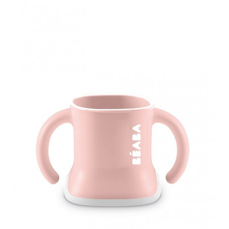 Tasse Evoluclip 3 en 1 BEABA Vieux rose