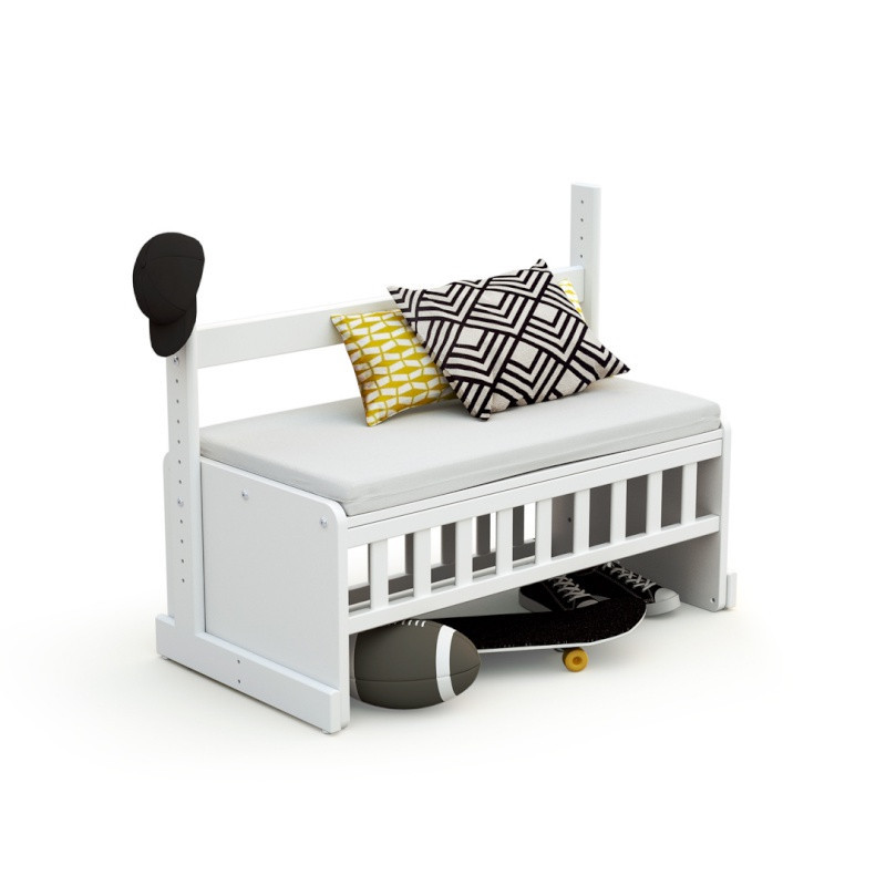 Berceau cododo Nato avec matelas JURABABY Blanc