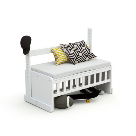 Berceau cododo Nato avec matelas JURABABY Blanc