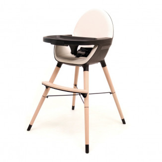 Chaise-haute Essentiel Plus AT4 Noir/Sable