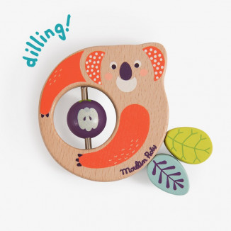 Hochet en bois koala MOULIN ROTY Dans la jungle